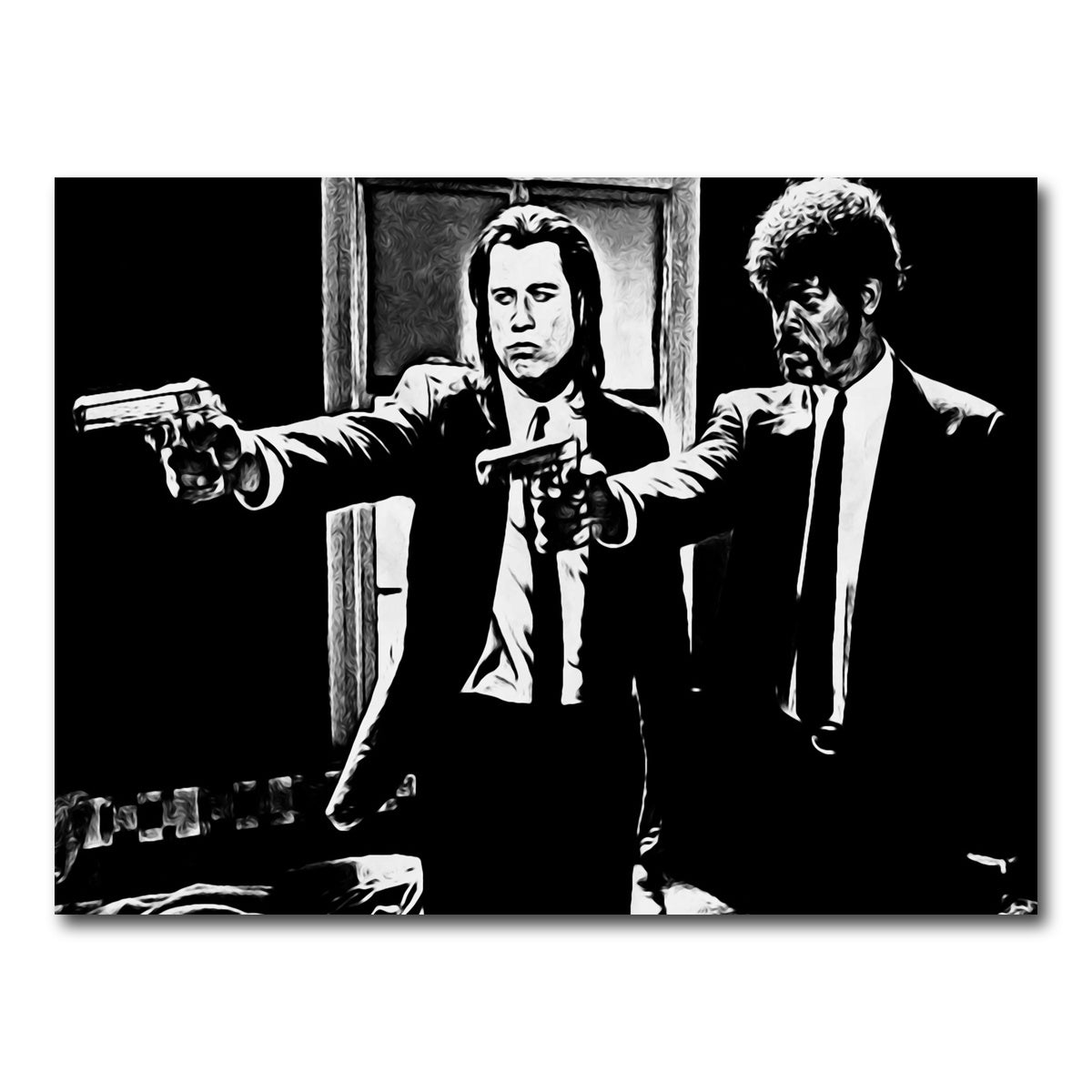 AUTO-MOCKUP WHITE | pulp fiction | 1 Piece | Gallery Wrap Canvas | group=4x3