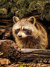 raccoon Wall Art