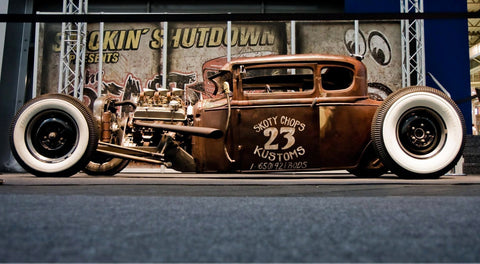 rat rod Wall Art