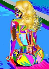 rihanna techno drome ass Wall Art
