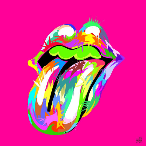 rolling mouth swag Wall Art