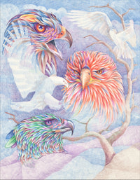 rulers of the sky Wall Art