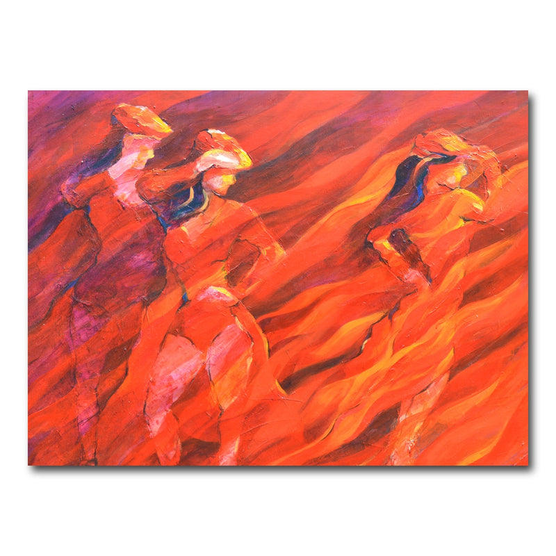 AUTO-MOCKUP WHITE | salsa over charcoal | 1 Piece | Gallery Wrap Canvas | group=4x3