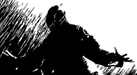 shawshank redemption black and white Wall Art