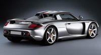 silver Porsche carrera gt Wall Art