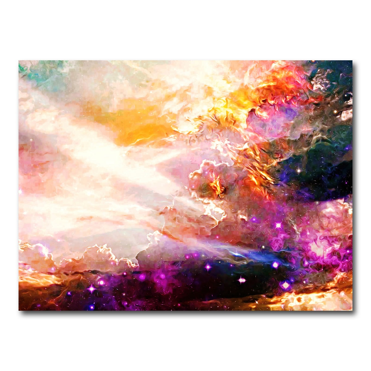 AUTO-MOCKUP WHITE | sky full of stars | 1 Piece | Gallery Wrap Canvas | group=4x3