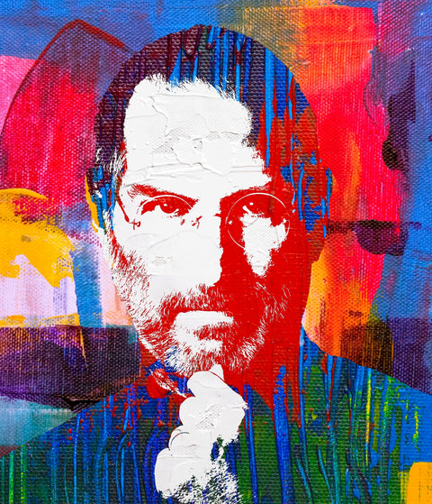 steve jobs 2 Wall Art