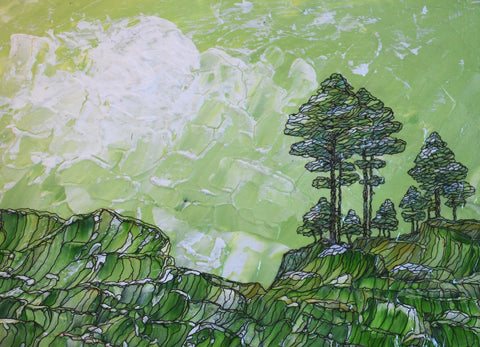 stillness and meditation Wall Art
