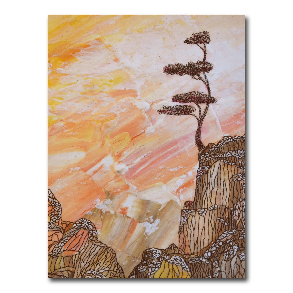 AUTO-MOCKUP WHITE | strength to stand alone | 1 Piece | Gallery Wrap Canvas | group=3x4