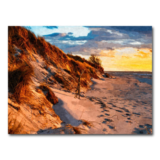 AUTO-MOCKUP WHITE | sunset on the dunes | 1 Piece | Gallery Wrap Canvas | group=4x3