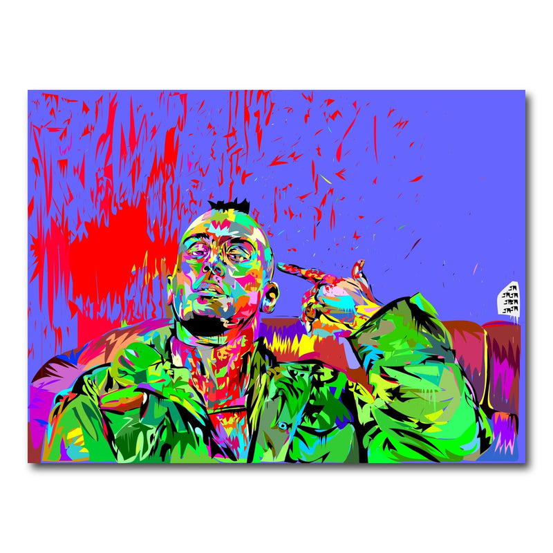 AUTO-MOCKUP WHITE | taxi driver colors | 1 Piece | Gallery Wrap Canvas | group=4x3