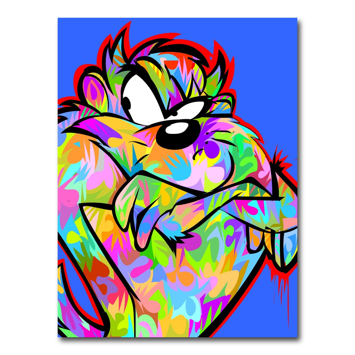 AUTO-MOCKUP WHITE | taz | 1 Piece | Gallery Wrap Canvas | group=3x4