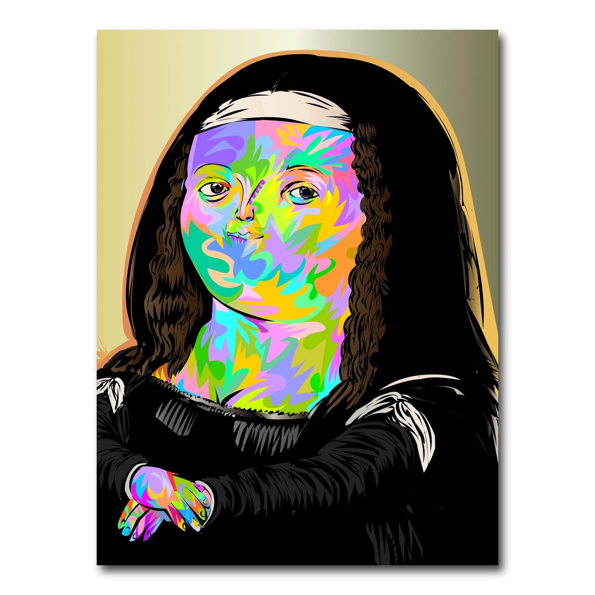 AUTO-MOCKUP WHITE | thick monalisa | 1 Piece | Gallery Wrap Canvas | group=3x4