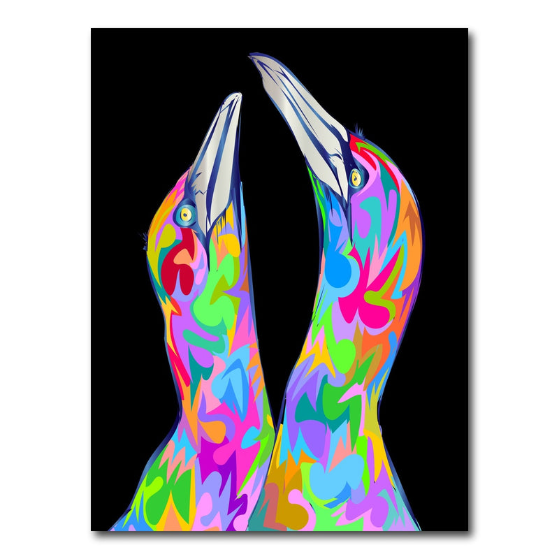 AUTO-MOCKUP WHITE | twin birds | 1 Piece | Gallery Wrap Canvas | group=3x4