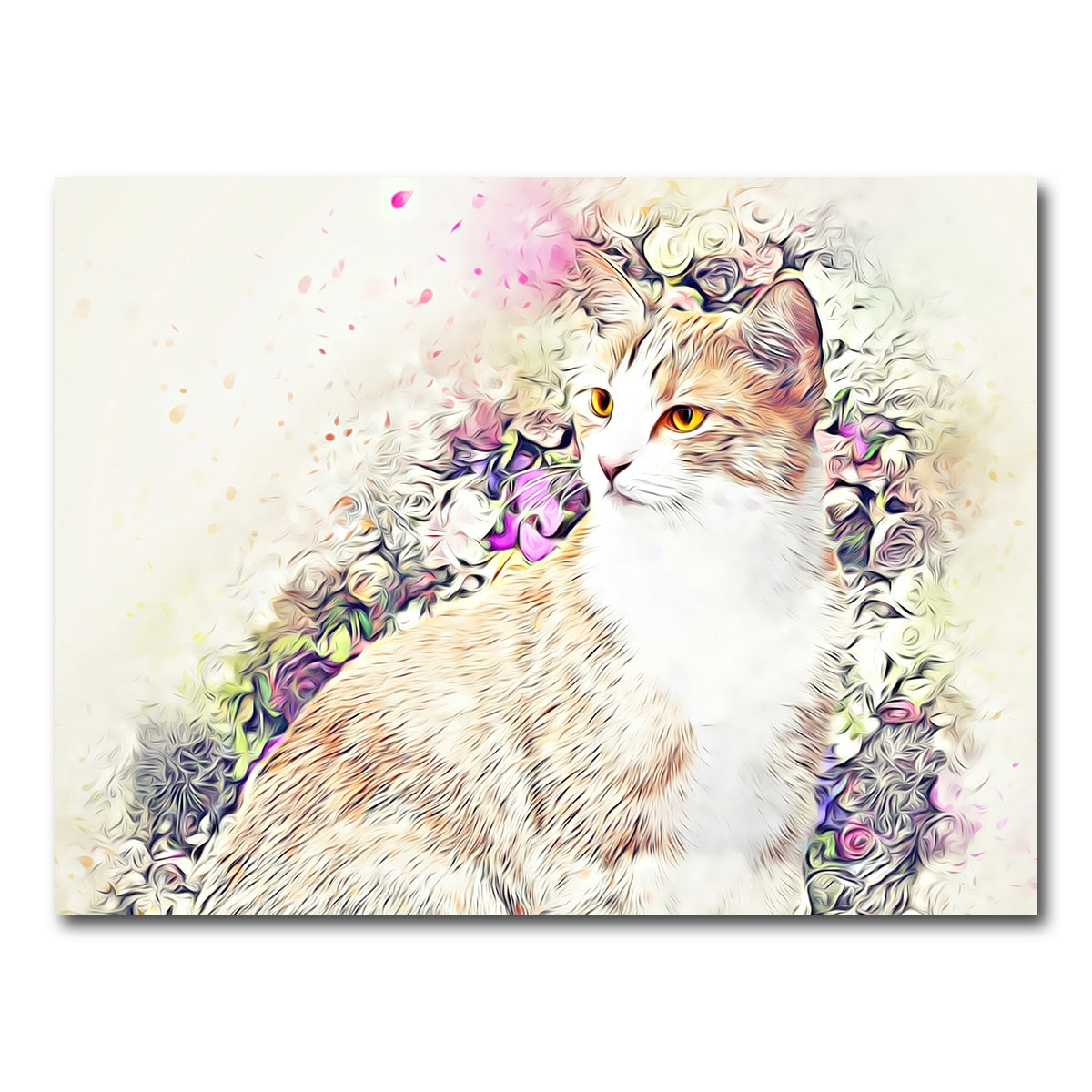AUTO-MOCKUP WHITE | victorian cat | 1 Piece | Gallery Wrap Canvas | group=4x3