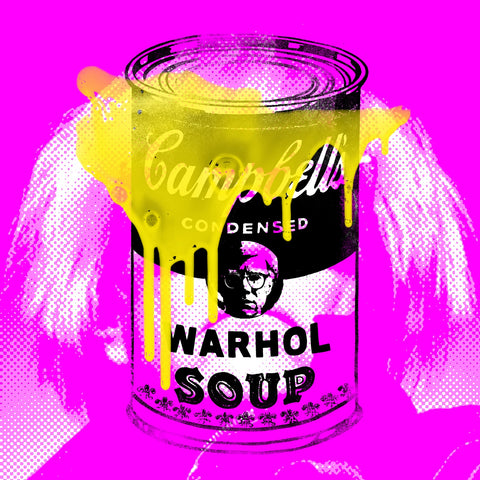 warhol soup 1 Wall Art