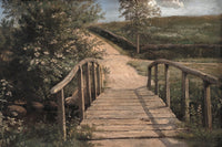 wooden bridge Wall Art