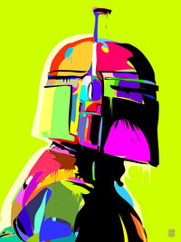 young boba Wall Art