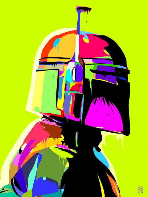 young boba Wall Art